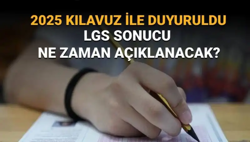 2025 MEB LGS Sınav Sonuçları Ne Zaman Açıklanacak? İşte Tüm Detaylar!