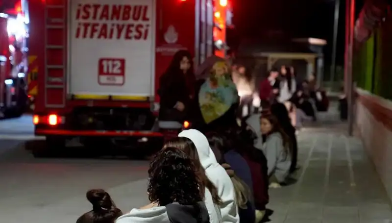 Kız Öğrenci Yurdunda Çıkan Yangın: Panik ve Kurtarma Mücadelesi