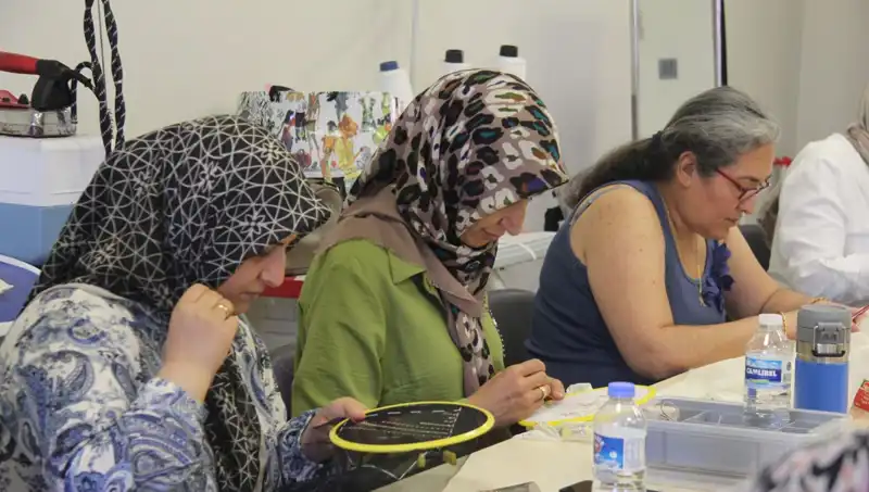 Ailelerin Ekonomisine Tel Kırma Sanatı ile Güç Katılıyor