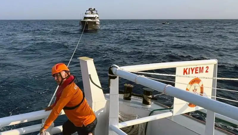 Marmaris Açıklarındaki Tekne Sürüklenirken Kurtarıldı: Ekipler Harekete Geçti