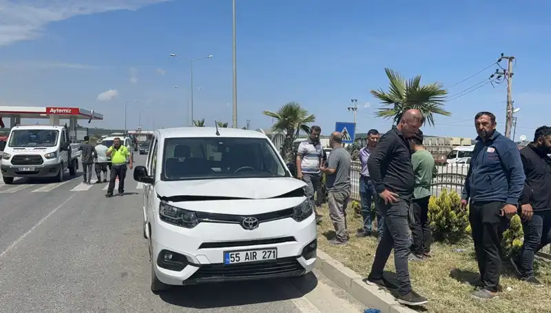 Samsun'da Bisiklet Sürücüsüne Çarpan Araç Kaza Sonucu Hayatını Kaybetti
