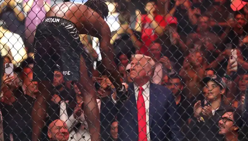 Donald Trump, Beyaz Saray Bahçesinde Tarihi UFC Maçı Düzenleyecek