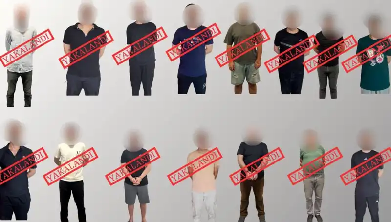 Kırmızı Bültenle Aranan 14 Kişi Operasyonu: Detaylar Ortaya Çıktı