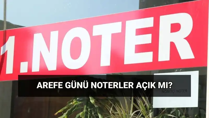 Arefe Günü Noterler Açık mı? Kurban Bayramı Kargo Durumu Nasıldır?