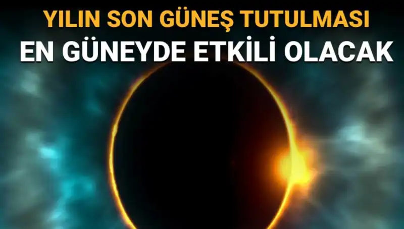 Eylül'de Yılın Son Güneş Tutulması: Unutulmaz Bir Doğa Olayı Sizi Bekliyor