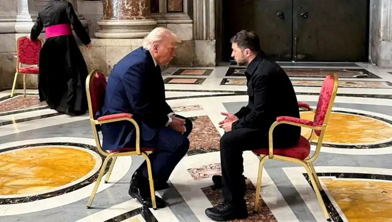 Zelenski, Trump ile Vatikan'daki Görüşmesini Değerlendirdi: "En İyi Anlaşmayı Orada Sağladık"