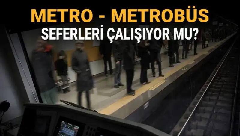 İstanbul’da Metrobüs ve Metro Bugün Çalışıyor Mu? Güncel Durum ve Grev Bilgileri