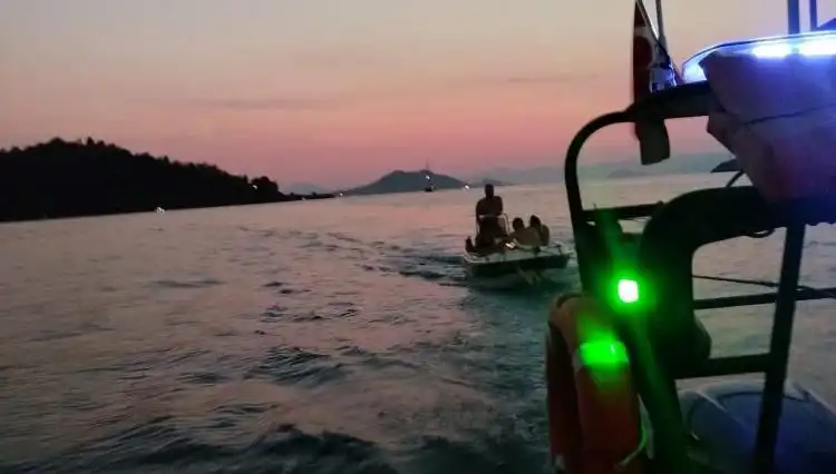 Fethiye Açıklarında Sürüklenen Tekne Kazasının Ardından 4 Kişi Kurtarıldı