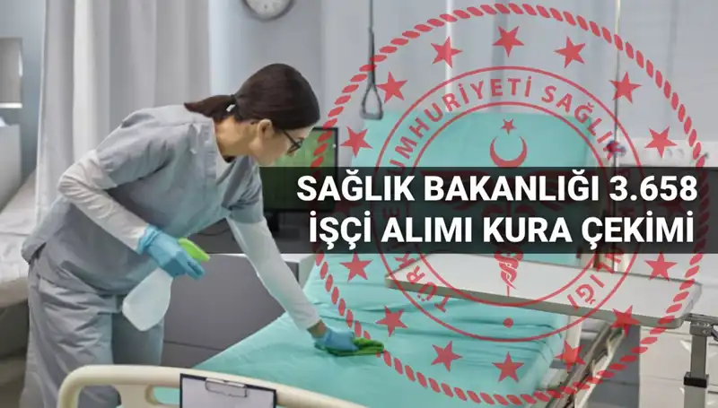 Sağlık Bakanlığı 3.658 İşçi Alımı Kura Takvimi 2025: Nihai Liste Açıklandı!