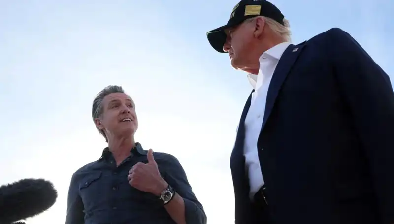 : California Valisi, Trump'a Karşı Dava Açarken Los Angeles Sokaklarında Eylemler Patlak Verdi