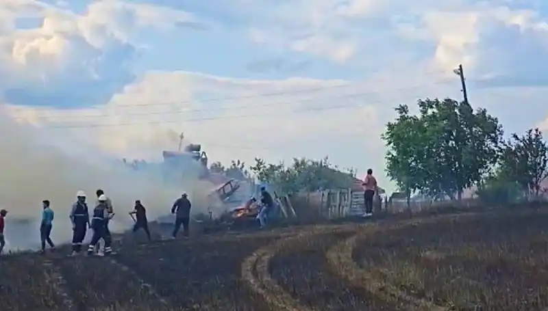 Tarlayı Kundaklayan Şüpheli 96 Saatte Yakalandı!