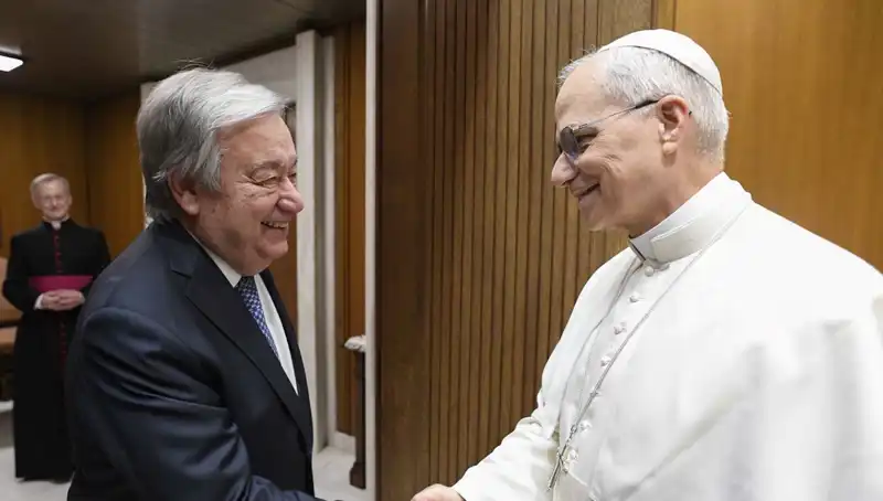 Papa Leo ve Guterres: Tarihi Buluşmanın Ardındaki Anlam ve Mesajlar