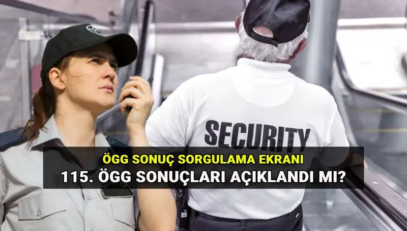 115. Dönem Özel Güvenlik Sınav Sonuçları Açıklandı: Müjdeli Haber Burada!