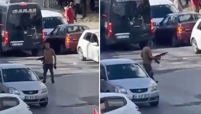 Başakşehir'de Pompalı Tüfekle Sokakları Kapatma Güvenlik Alarmı!